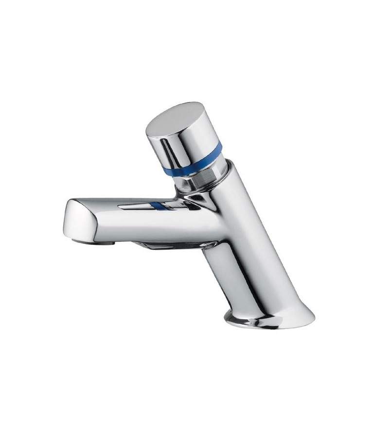 Timed basin mixer with flow limiter Idral Small 08250