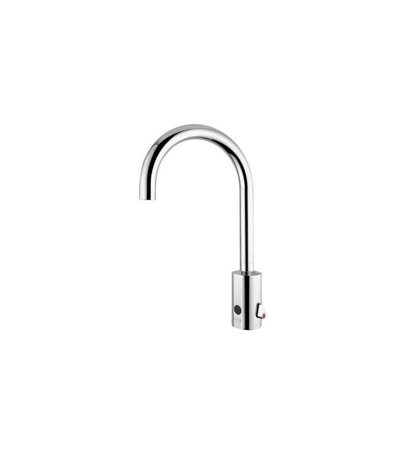 Electronic basin/sink mixer with high adjustable spout Idral Curve 02506-02506/R