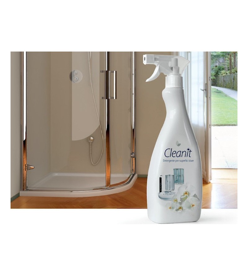 Detergente Cleanit cura del bagno - Superfici Dure - Novellini KITPUPV12