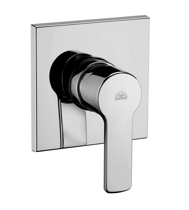 Built-in shower mixer with plate without diverter Paffoni Red RED010