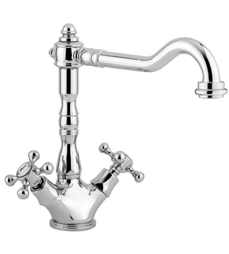Sink mixer with swivel spout Paffoni Belinda FBLV180CR
