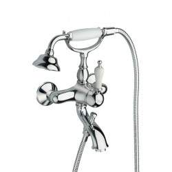 Exposed bath tap with...