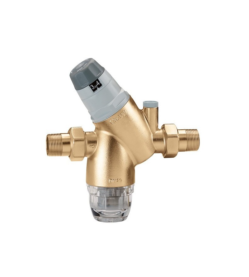 Reductor de presión con conexión para manómetro Caleffi 535140-535150-535160