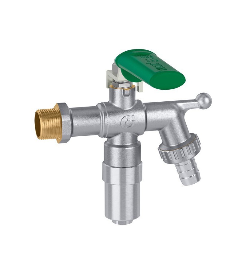 Ball garden tap with antifreeze safety device Caleffi 603450