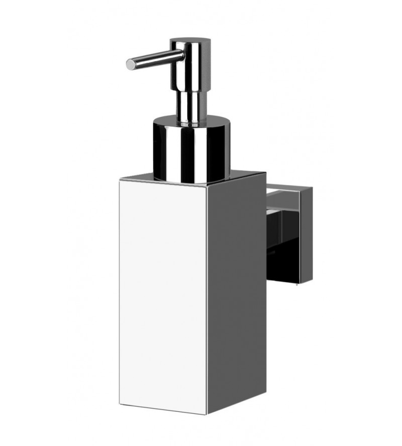 Pollini acqua Design Dispenser Sapone liquido a Muro Cube P1024M Cromo