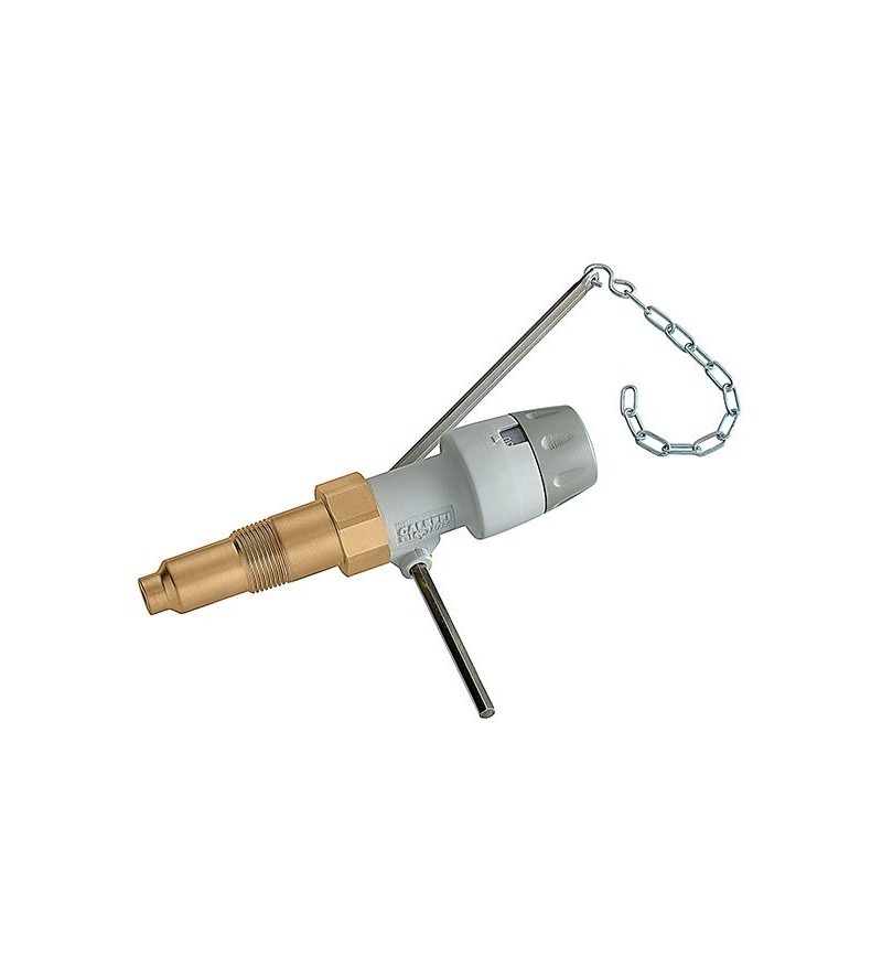 Draft regulator with male threaded connection Caleffi 529150