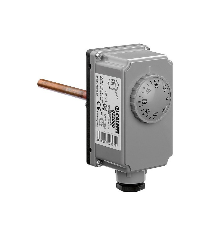 Adjustable immersion thermostat Caleffi 622000