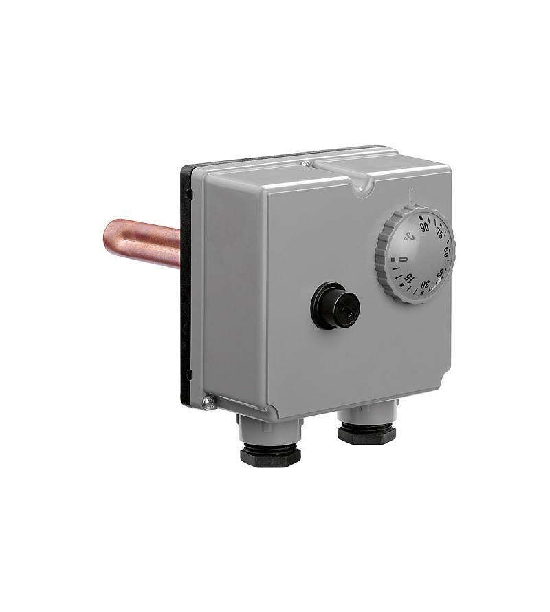 Bi-termostato de inmersión con toma de 1/2" conexión Caleffi 623