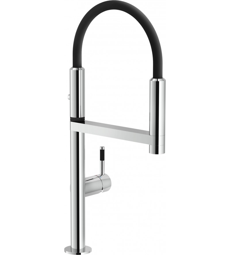 Kitchen sink mixer with adjustable shower Nobili Move MV92400/50CR
