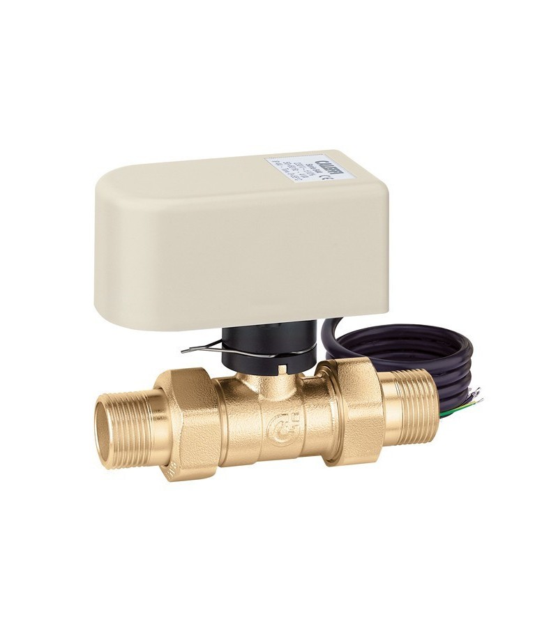 Two-way ball valve with motor with 3-contact control Caleffi 6442