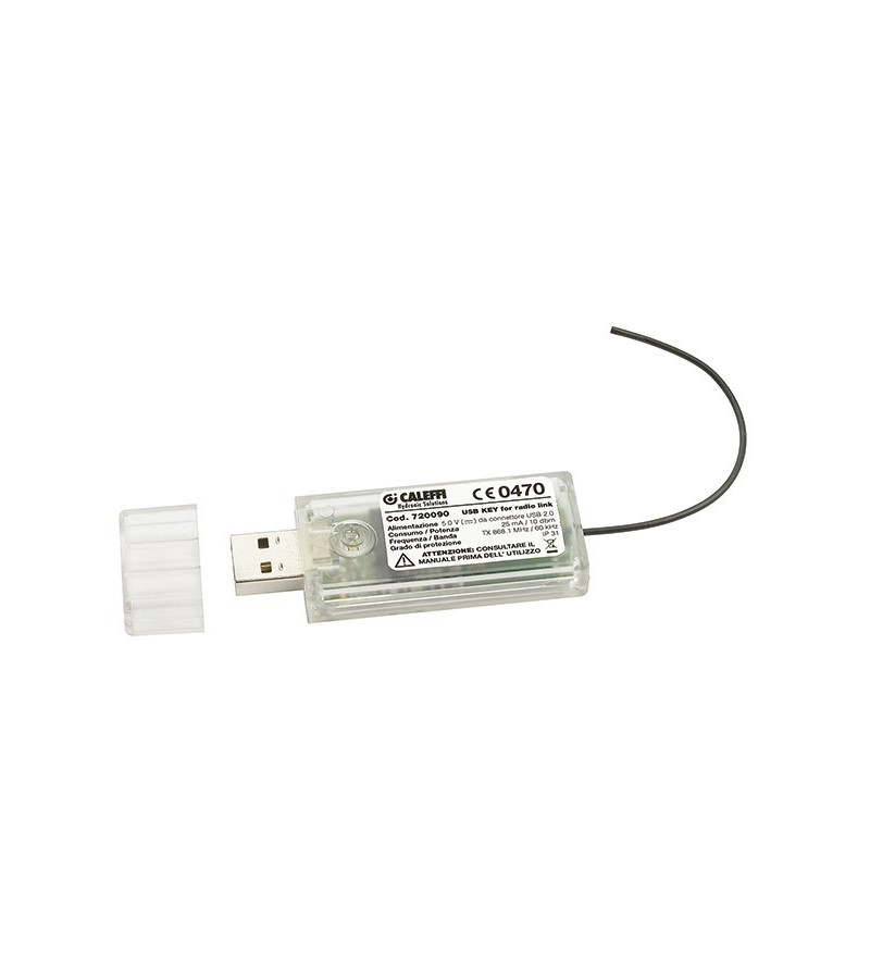 USB/Funkgerät + SW7200 Software Caleffi 720090