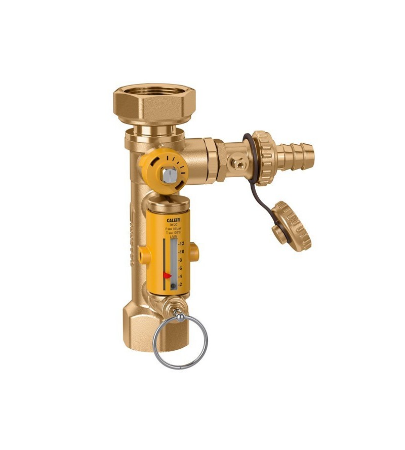 Replacement balancing valve with flow meter Caleffi 2585
