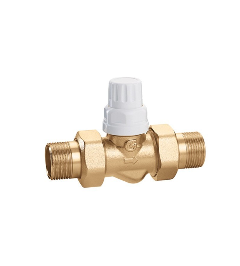 Two-way zone valve for electrothermal controls Caleffi 676