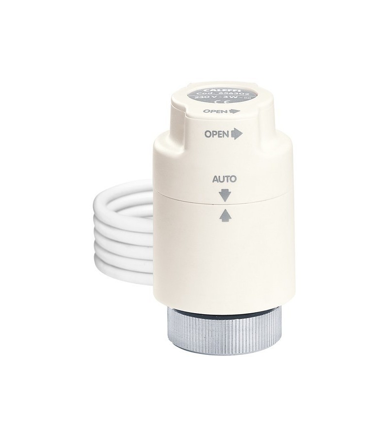 Electrothermal control with knob and microswitch Caleffi 6563