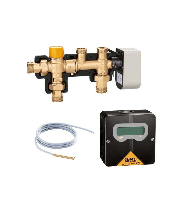 Solar storage tank to boiler connection kit with thermal integration Caleffi 265352