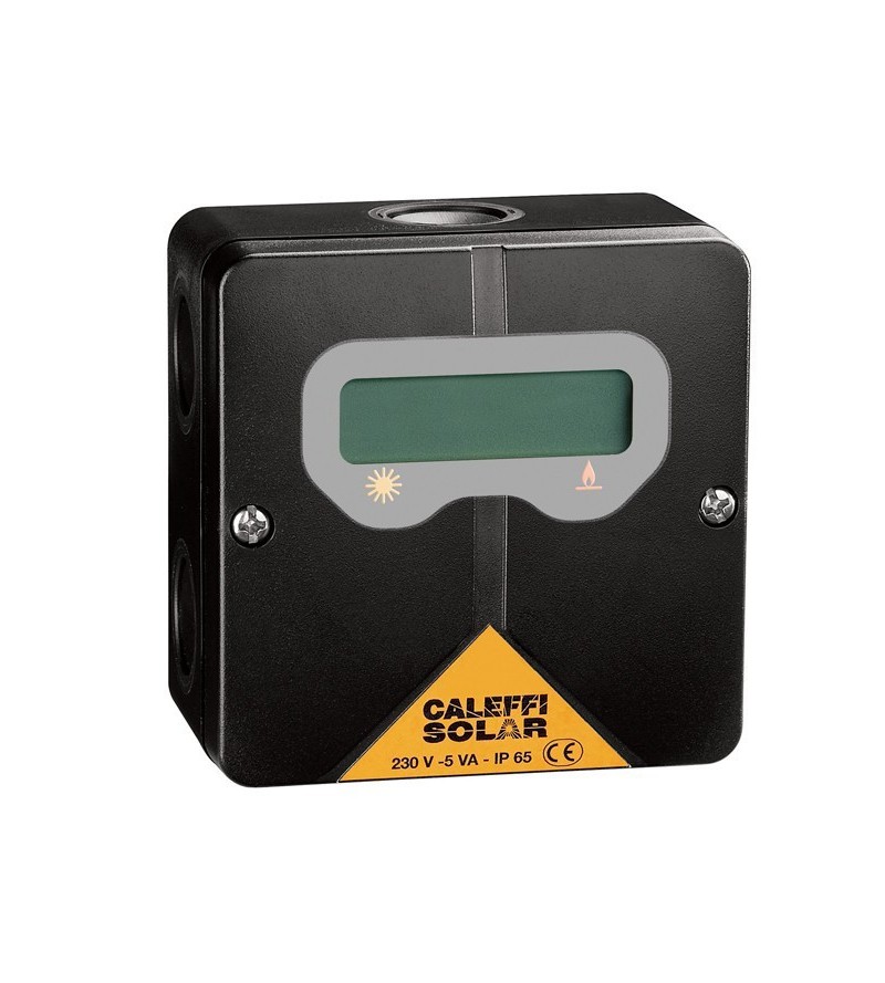 Thermostat mit Display zur Anzeige der Kesseltemperatur Caleffi 265001