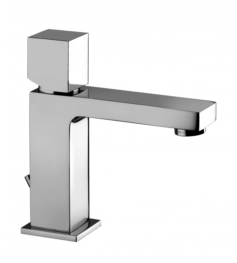 Basin mixer with cube lever Paffoni ELLE ELX075CR