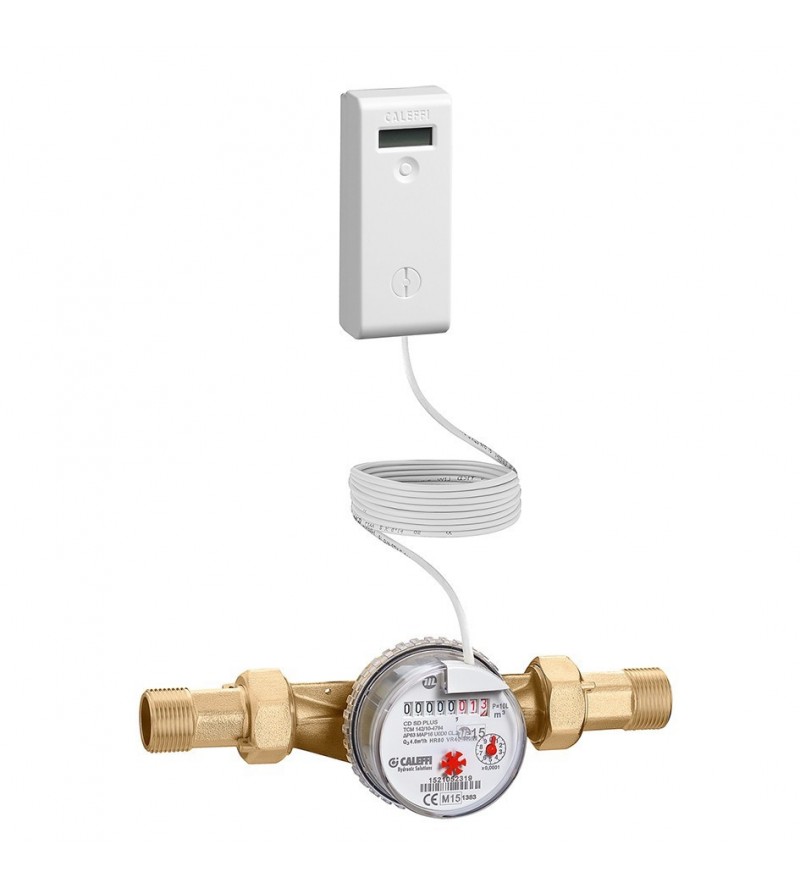 Healthcare consumption data logger with wireless reading Caleffi 7200