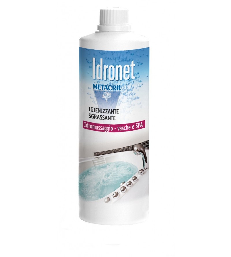 Idronet desinfectante higienizante para bañera de hidromasaje Metacril Tecno Line 00100501
