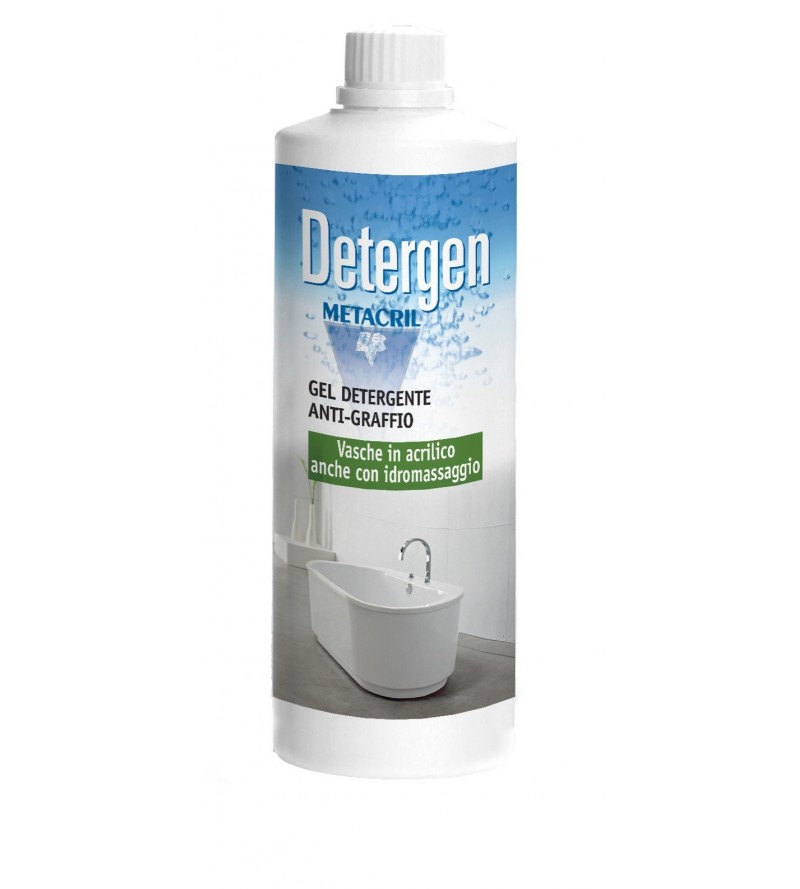 Detergen detergente antirayaduras para bañeras y superficies acrílicas Metacril Tecno Line 01000501