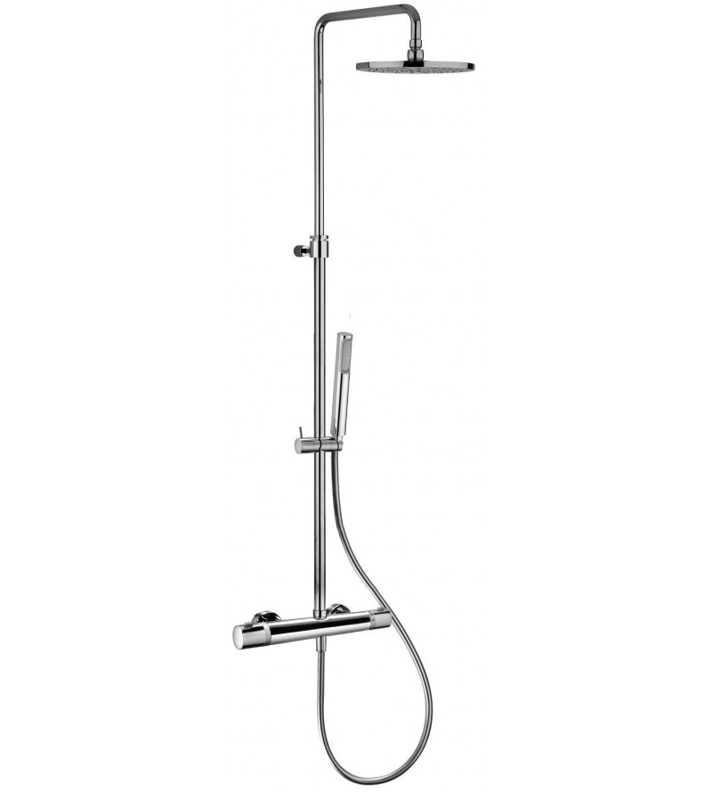 Adjustable shower column with thermostatic mixer Paffoni ZCOL638LIQCR