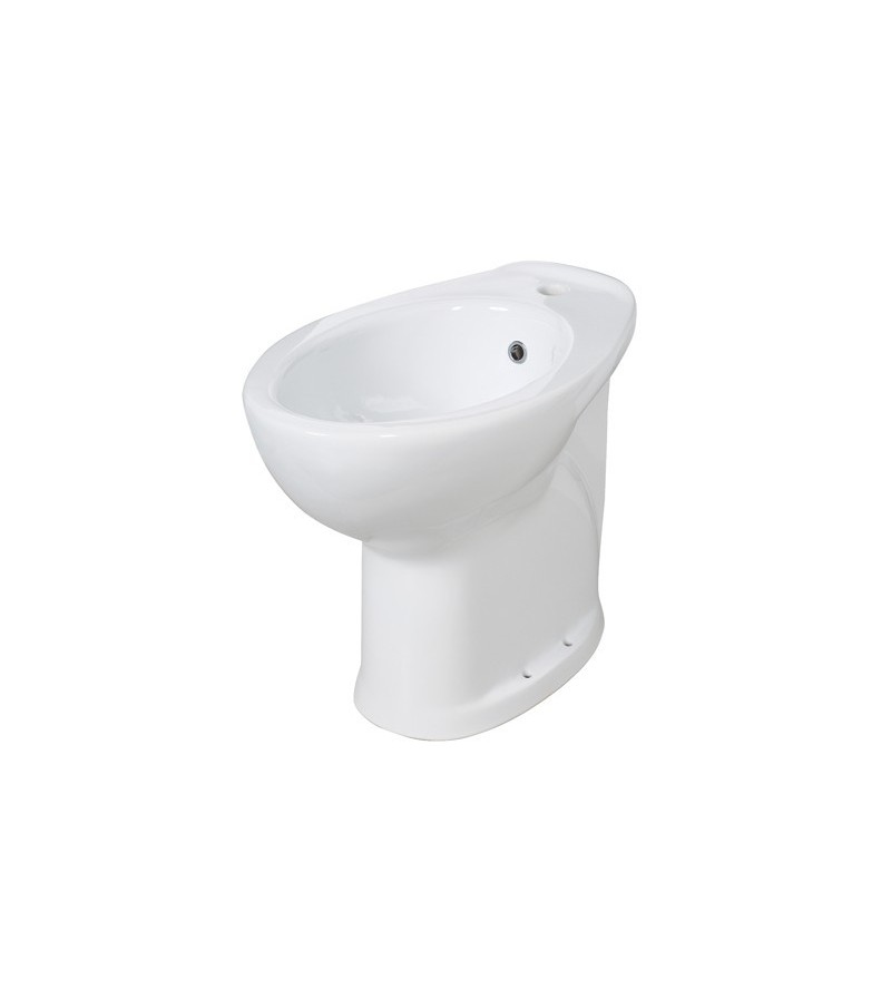 Ceramic bidet 49 cm high with 4 fixing points Idral Easy 10207