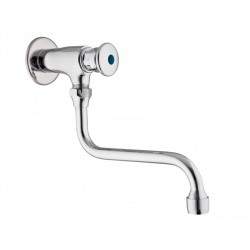Wall mounted timed tap with...