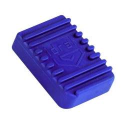 Spare pedal cover in blue,...