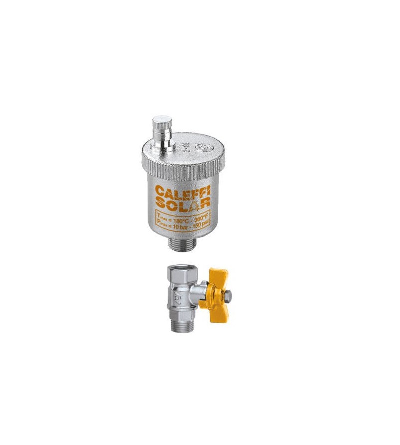 Automatic air vent valve with brass body Caleffi 2508-2509
