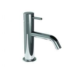 Basin mixer with curved...