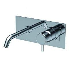Built-in basin mixer with...