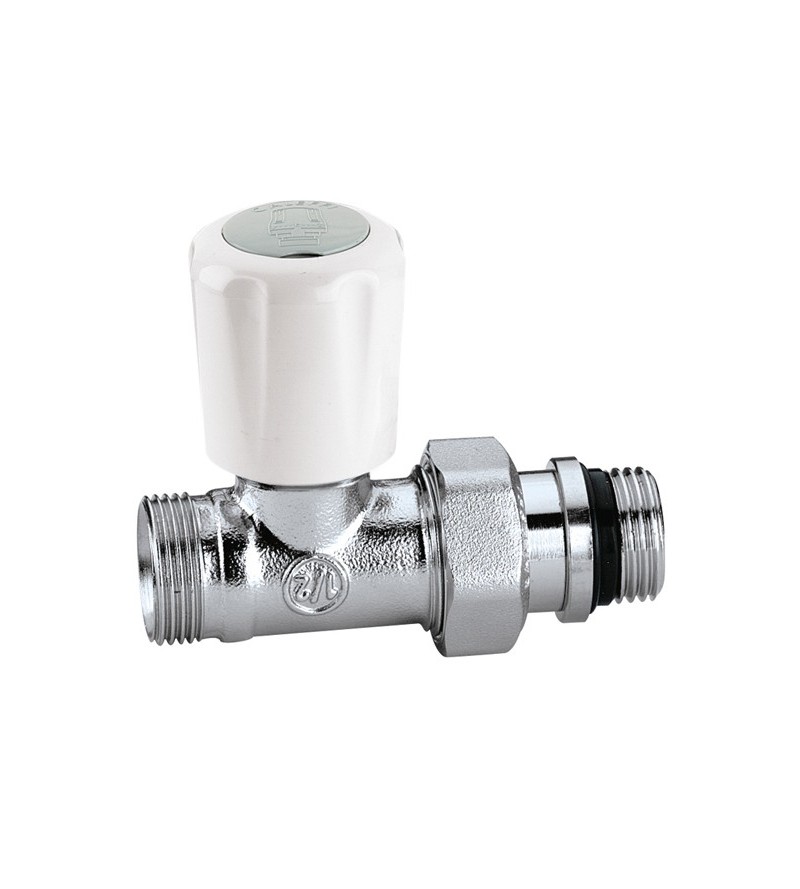 Thermostatic valve with straight connections Caleffi 339