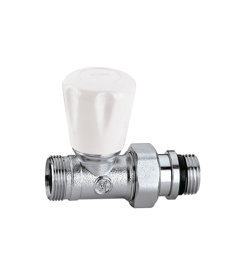Manual valve for radiators with straight connections Caleffi 341