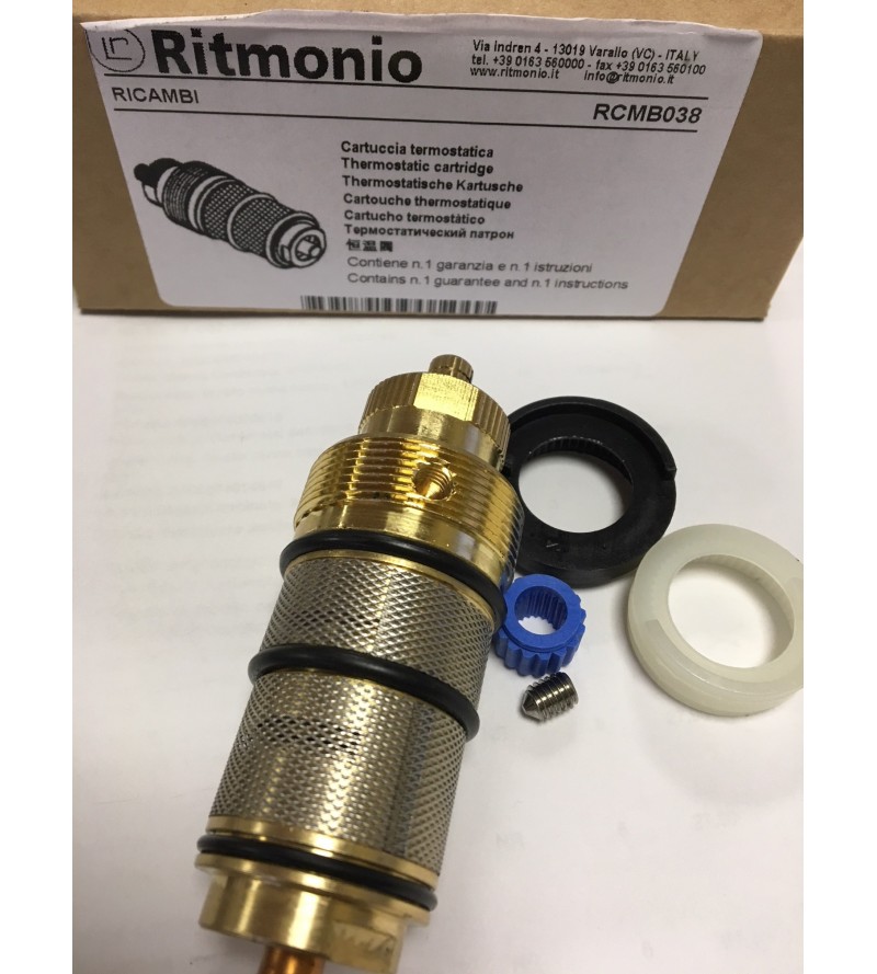 Thermostatic replacement cartridge Ritmonio RCMB038