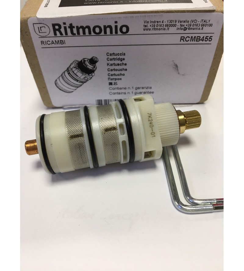 Thermostatic replacement cartridge Ritmonio RCMB455