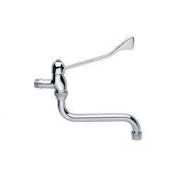 Wall mounted basin tap with...