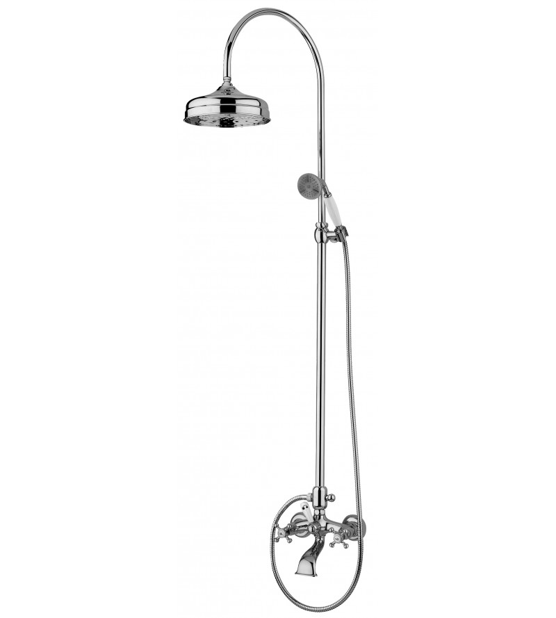 Colonna doccia con bocca per vasca da bagno Paffoni BELINDA ZCOL000CR022L