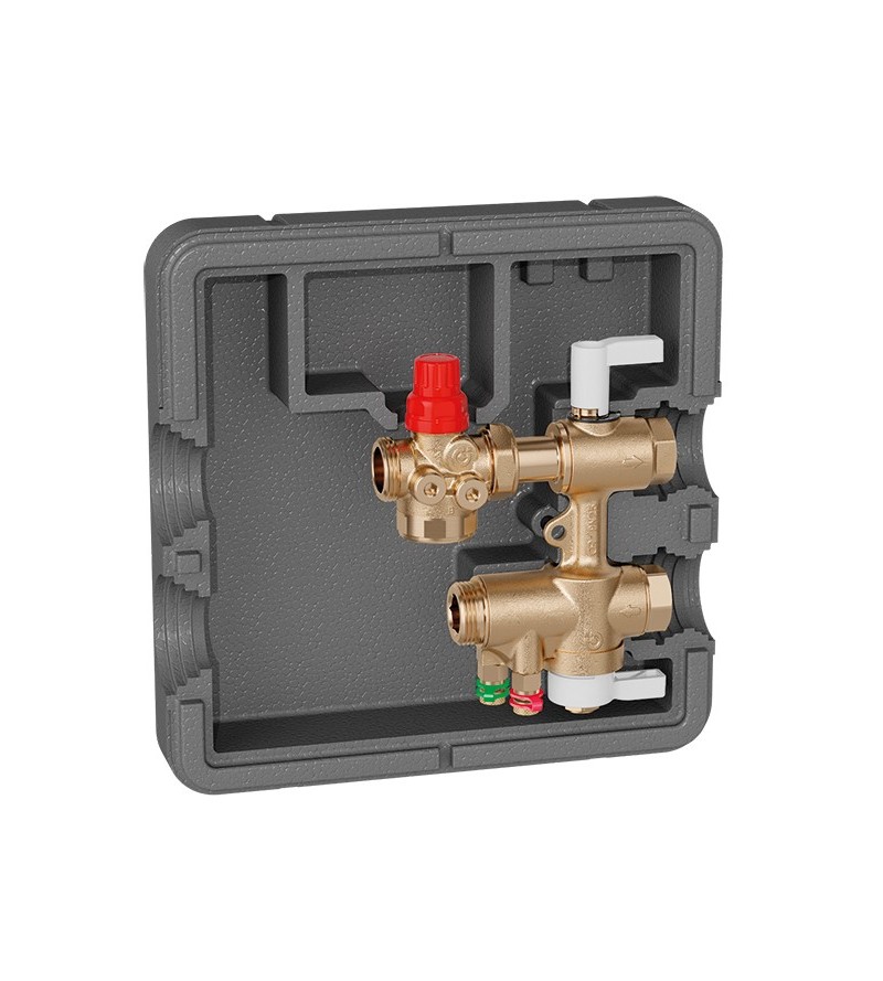 Connection and regulation unit for HVAC terminal units Caleffi 149