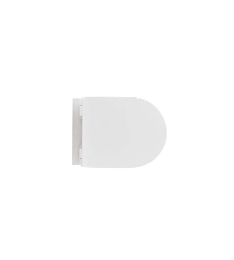 Asiento para inodoro en material termoendurecido Scarabeo Moon Slim Seat Cover 5530/A 5530/B