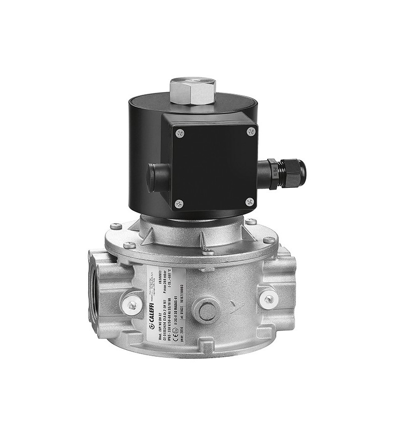 Normally closed gas solenoid valve Caleffi 838