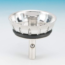 Spazio Bathroom : Kit Space saver trap for washbasin + space saver drain  fitting for ceramic washbasins
