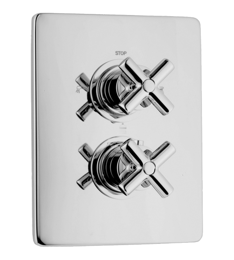 Mezclador termostático empotrado para ducha Huber Suite SU01810021