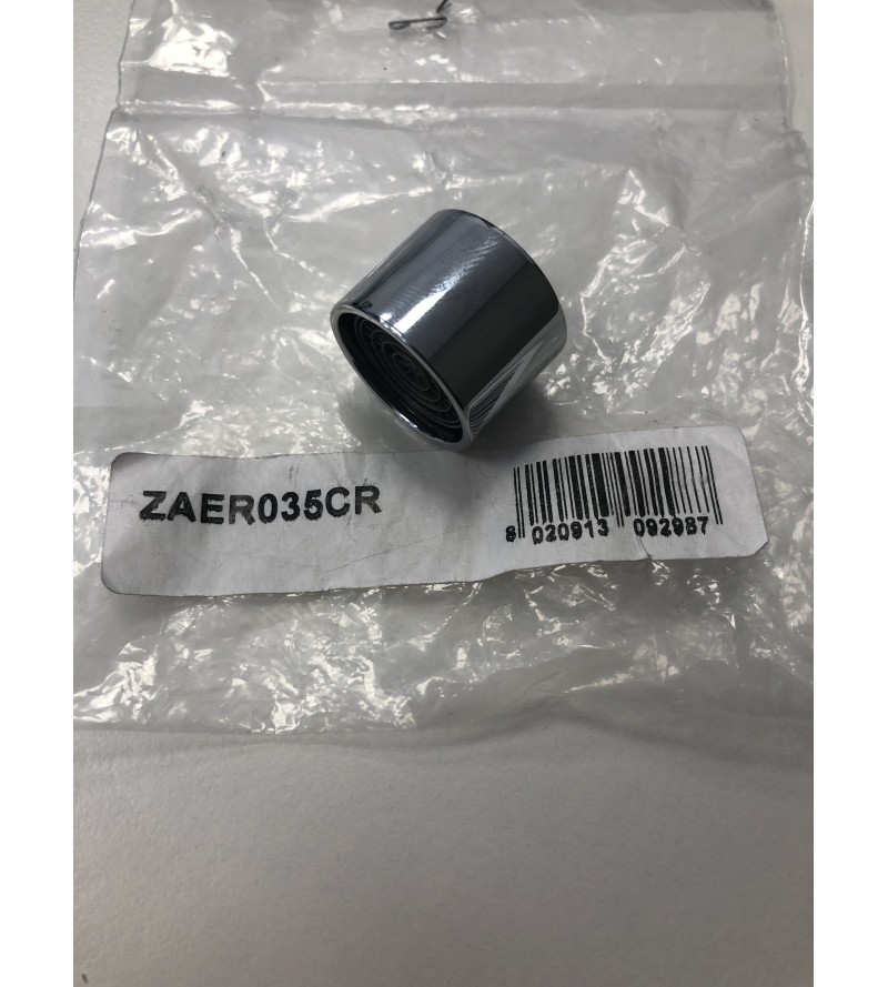 Complete replacement chrome aerator Paffoni ZAER035CR