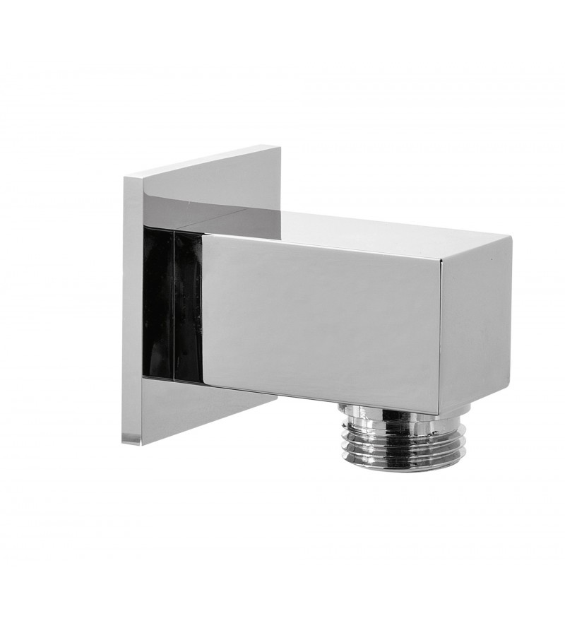 Square water intake in chrome colour Damast Simi 13803