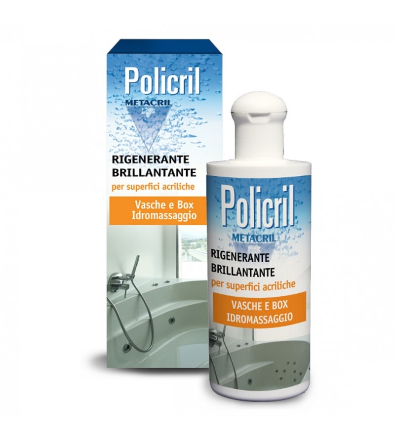 Policril detergente rigenerante e brillantante per superfici acriliche Metacril Tecno Line 03000201