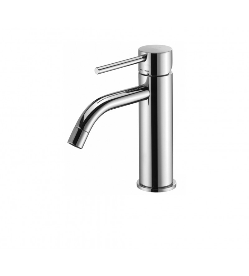 Basin mixer in chrome color without waste Paffoni Light LIG071CR