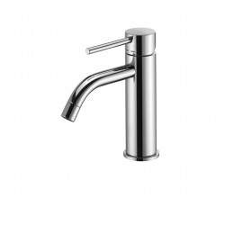 Basin mixer in chrome color...