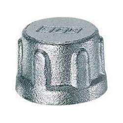 Chrome-plated covering cap...