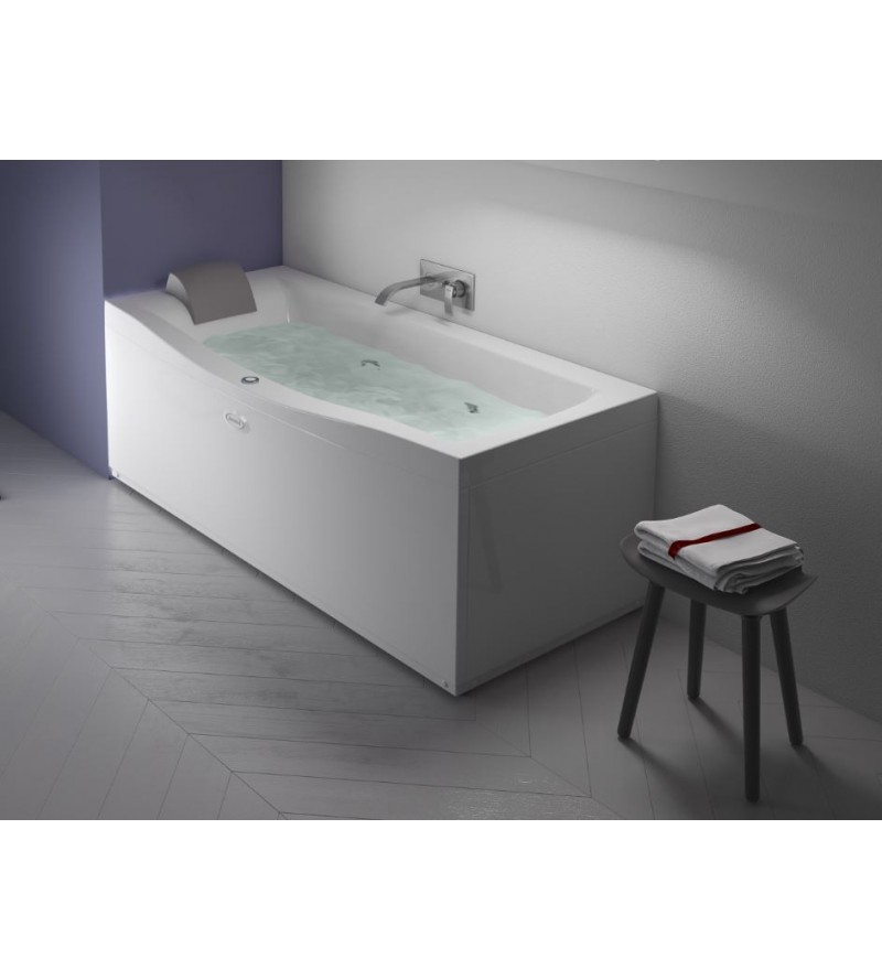 Rectangular bathtub with hydromassage Jacuzzi Versa