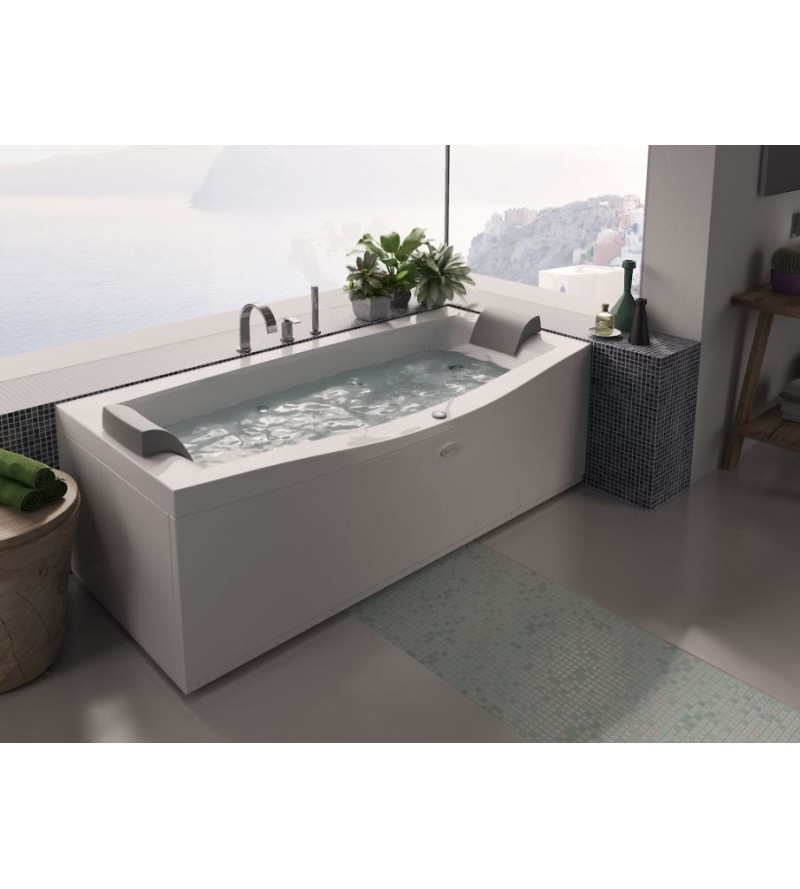 bathtub with double seat hydromassage Jacuzzi Invita